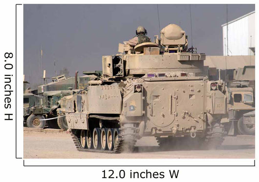 M2 M3 Bradley Fighting Wall Decal Design 5