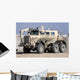 Buffalo Mine Protected Vehicle Wall Decal Design 3