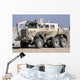Buffalo Mine Protected Vehicle Wall Decal Design 3