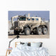 Buffalo Mine Protected Vehicle Wall Decal Design 3