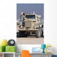 Buffalo Mine Protected Vehicle Wall Decal Design 2