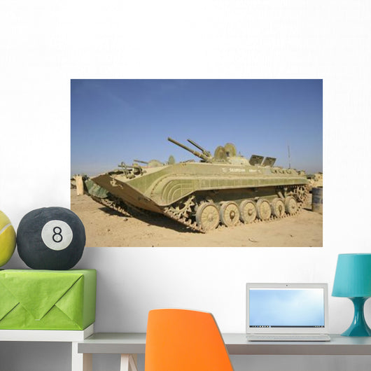 Georgian Army Light Tank Wall Decal Design 3