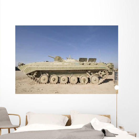 Georgian Army Light Tank Wall Decal Design 1