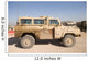 Rg-31 Nyala Armored Vehicle Wall Decal Design 3