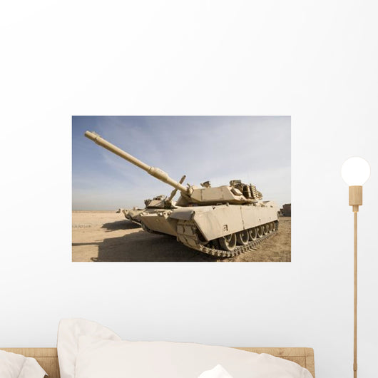 M1 Abrams Tank Camp Wall Decal Design 9
