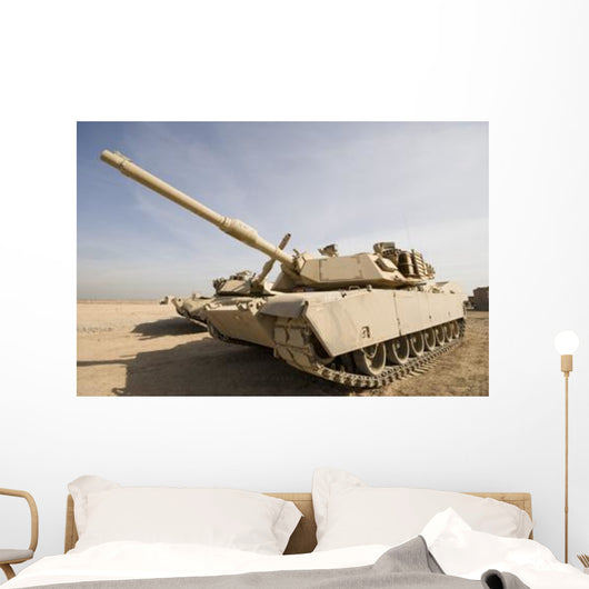 M1 Abrams Tank Camp Wall Decal Design 9