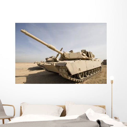 M1 Abrams Tank Camp Wall Decal Design 9