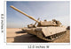 M1 Abrams Tank Camp Wall Decal Design 9