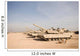 M1 Abrams Tank Camp Wall Decal Design 8