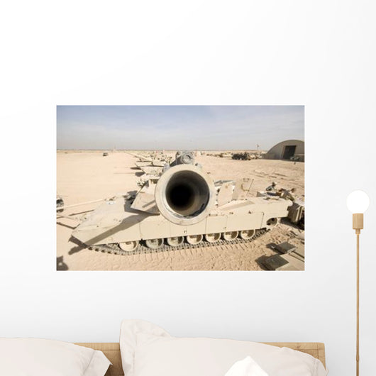 M1 Abrams Tank Camp Wall Decal Design 7