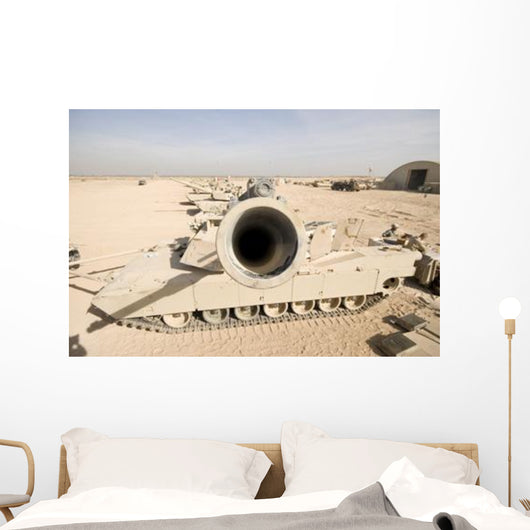 M1 Abrams Tank Camp Wall Decal Design 7