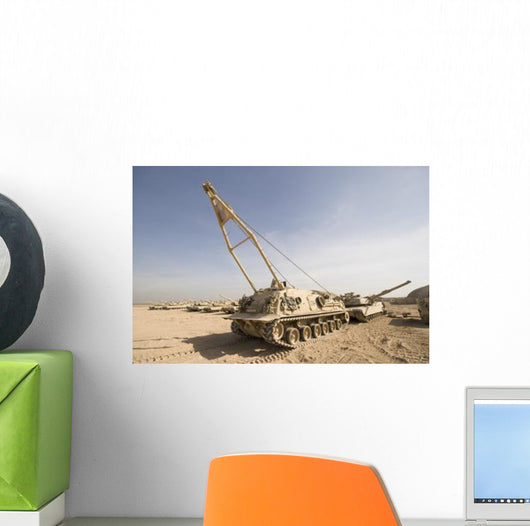 M88 Recovery Vehicle Camp Wall Decal Design 2
