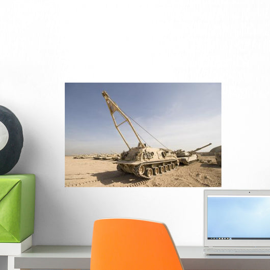M88 Recovery Vehicle Camp Wall Decal Design 2