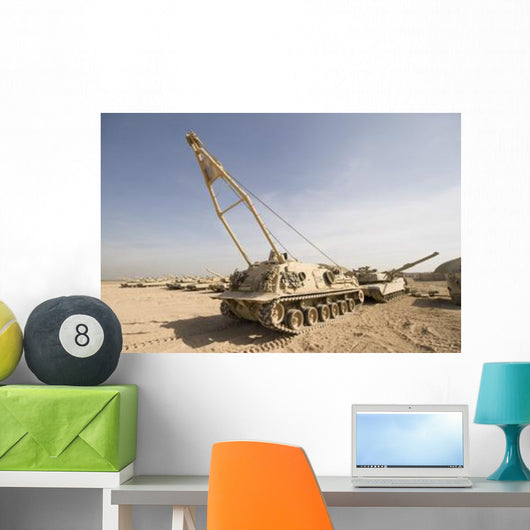 M88 Recovery Vehicle Camp Wall Decal Design 2