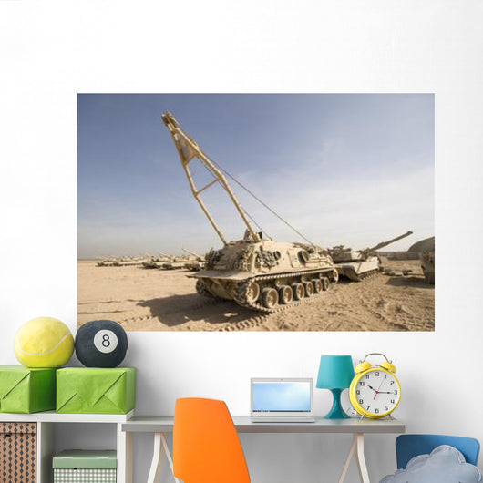 M88 Recovery Vehicle Camp Wall Decal Design 2