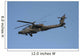 Ah-64 Apache Flight over Wall Decal Design 3