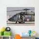 Uh-60 Blackhawk Medivac Helicopter Wall Decal Design 7