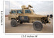 Rg-31 Nyala Armored Vehicle Wall Decal Design 1