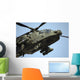 Ah-64 Apache Flight over Wall Decal Design 1