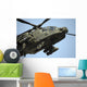 Ah-64 Apache Flight over Wall Decal Design 1