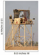Guard Tower Manned Georgian Wall Decal