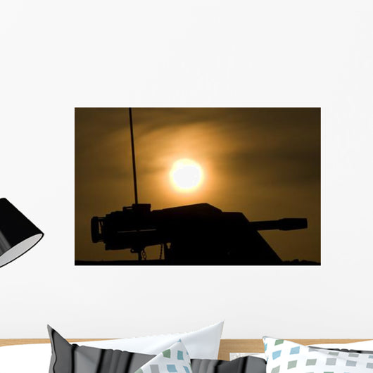 Silhouette Mk 19 Automatic Wall Decal
