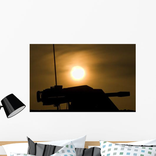 Silhouette Mk 19 Automatic Wall Decal