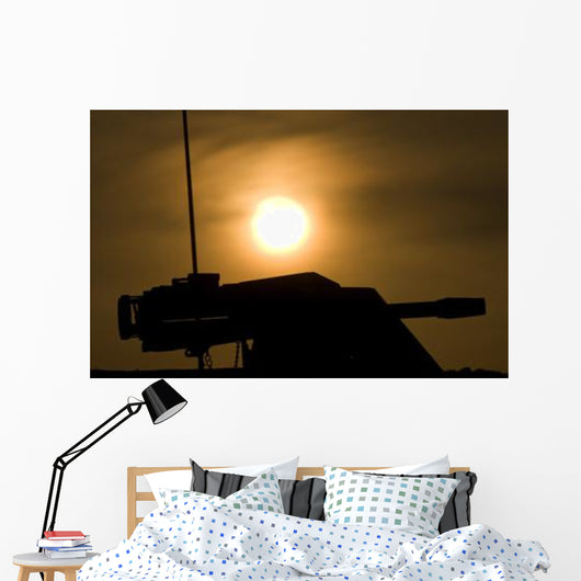 Silhouette Mk 19 Automatic Wall Decal