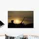 Us Soldier Mans His Wall Decal