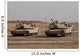 M1 Abrams Tank Camp Wall Decal Design 4