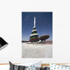 Flagpole Covered Plates Murano Wall Decal