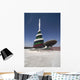 Flagpole Covered Plates Murano Wall Decal