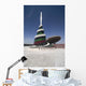 Flagpole Covered Plates Murano Wall Decal