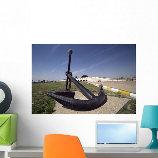 Anchor Sits Entrance Monument Wall Decal