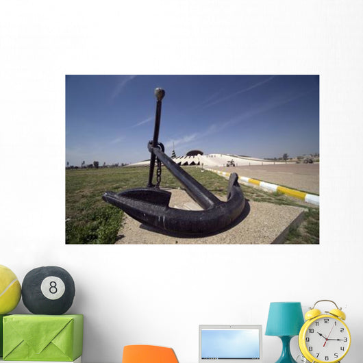 Anchor Sits Entrance Monument Wall Decal