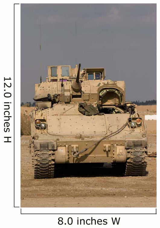 M2 M3 Bradley Fighting Wall Decal Design 3