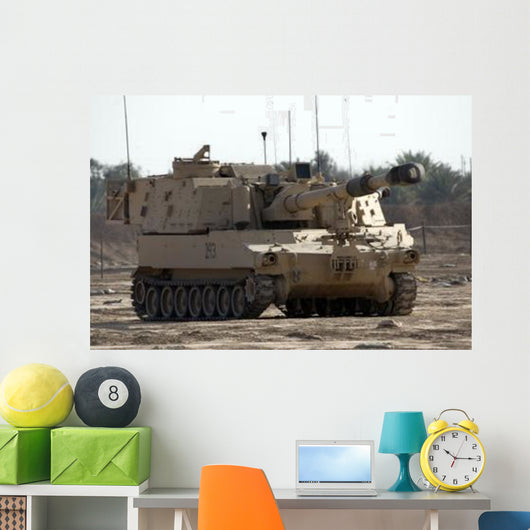 M109 Paladin Self-propelled 155mm Wall Decal Design 7