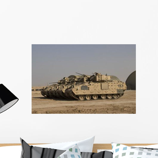 M2 M3 Bradley Fighting Wall Decal Design 2