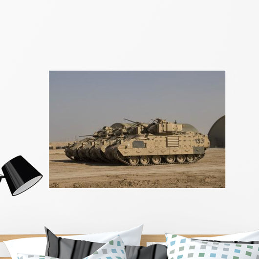 M2 M3 Bradley Fighting Wall Decal Design 2