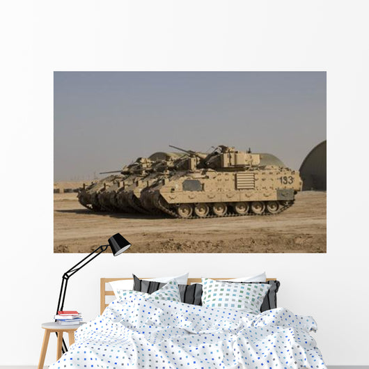 M2 M3 Bradley Fighting Wall Decal Design 2