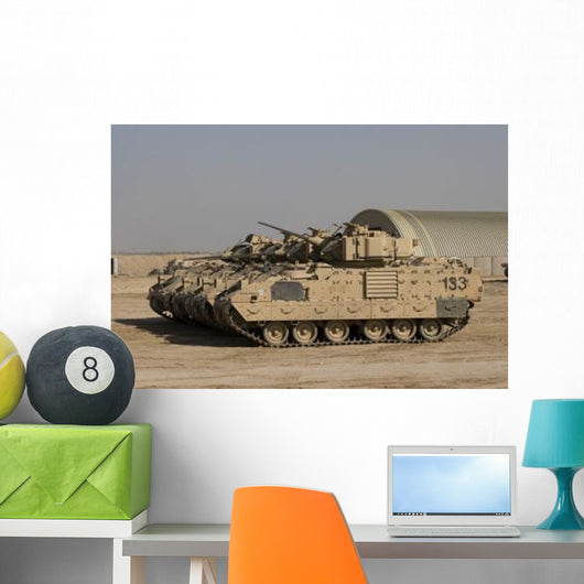 M2 M3 Bradley Fighting Wall Decal Design 1