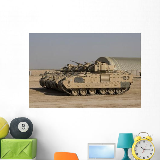 M2 M3 Bradley Fighting Wall Decal Design 1