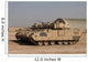 M2 M3 Bradley Fighting Wall Decal Design 1