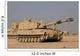 M109 Paladin Self-propelled 155mm Wall Decal Design 6