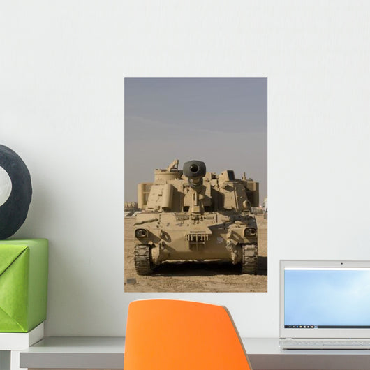 M109 Paladin Self-propelled 155mm Wall Decal Design 5