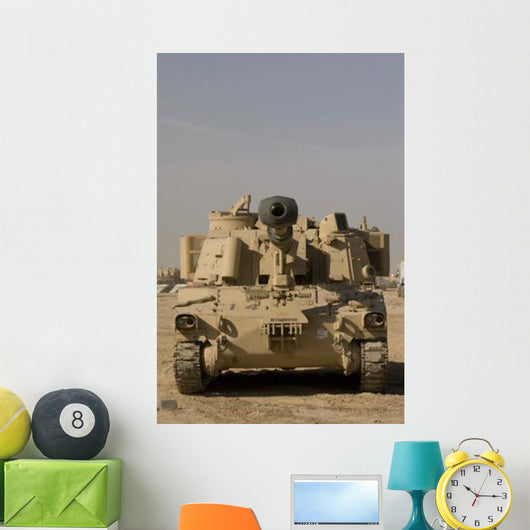 M109 Paladin Self-propelled 155mm Wall Decal Design 5