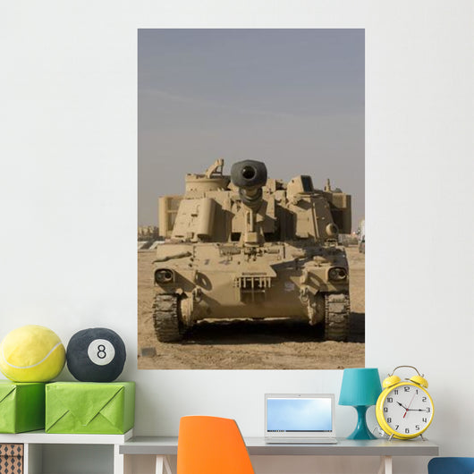 M109 Paladin Self-propelled 155mm Wall Decal Design 5