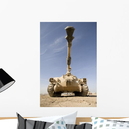 M109 Paladin Self-propelled 155mm Wall Decal Design 3