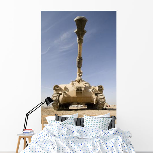 M109 Paladin Self-propelled 155mm Wall Decal Design 3