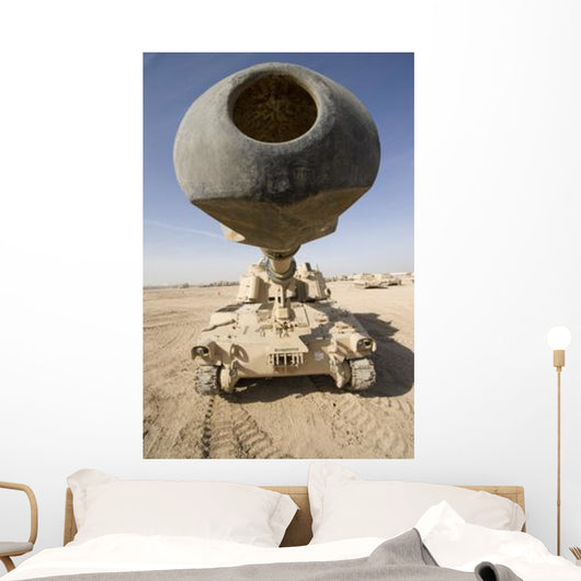 M109 Paladin Self-propelled 155mm Wall Decal Design 2